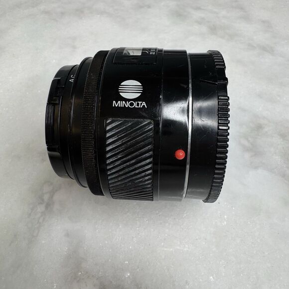 Minolta Maxxum AF 28mm f/2.8 Wide Angle Lens Sony Alpha A Mount w/ Caps Filter - Picture 10 of 10